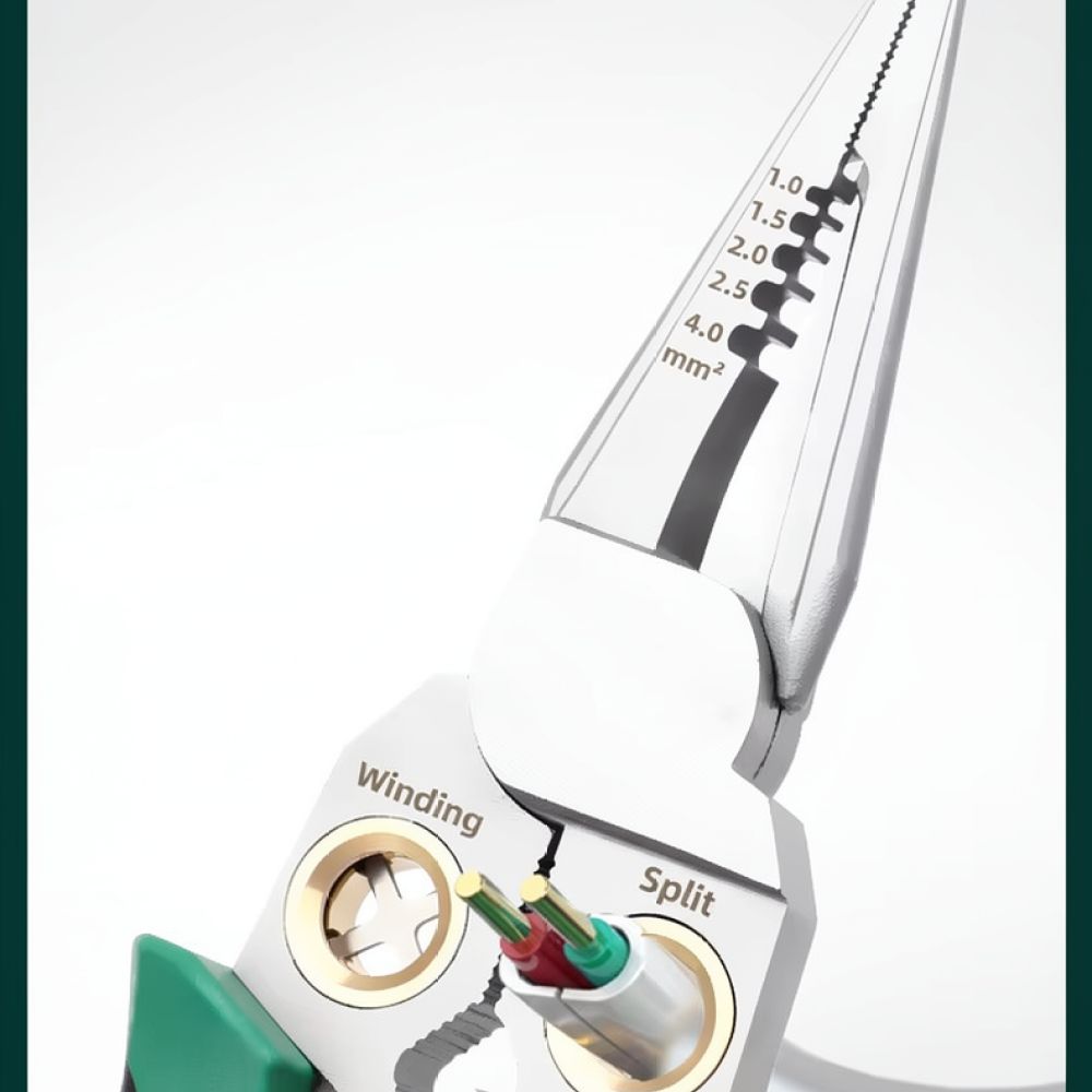 Practical 8 In 1 Wire Stripper - Heavy Equipment Electrician ulasan dan harga