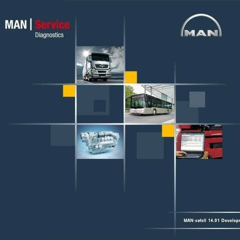 MAN-Cats II trucks Diagnostic  - Heavy Equipment Software ulasan dan harga